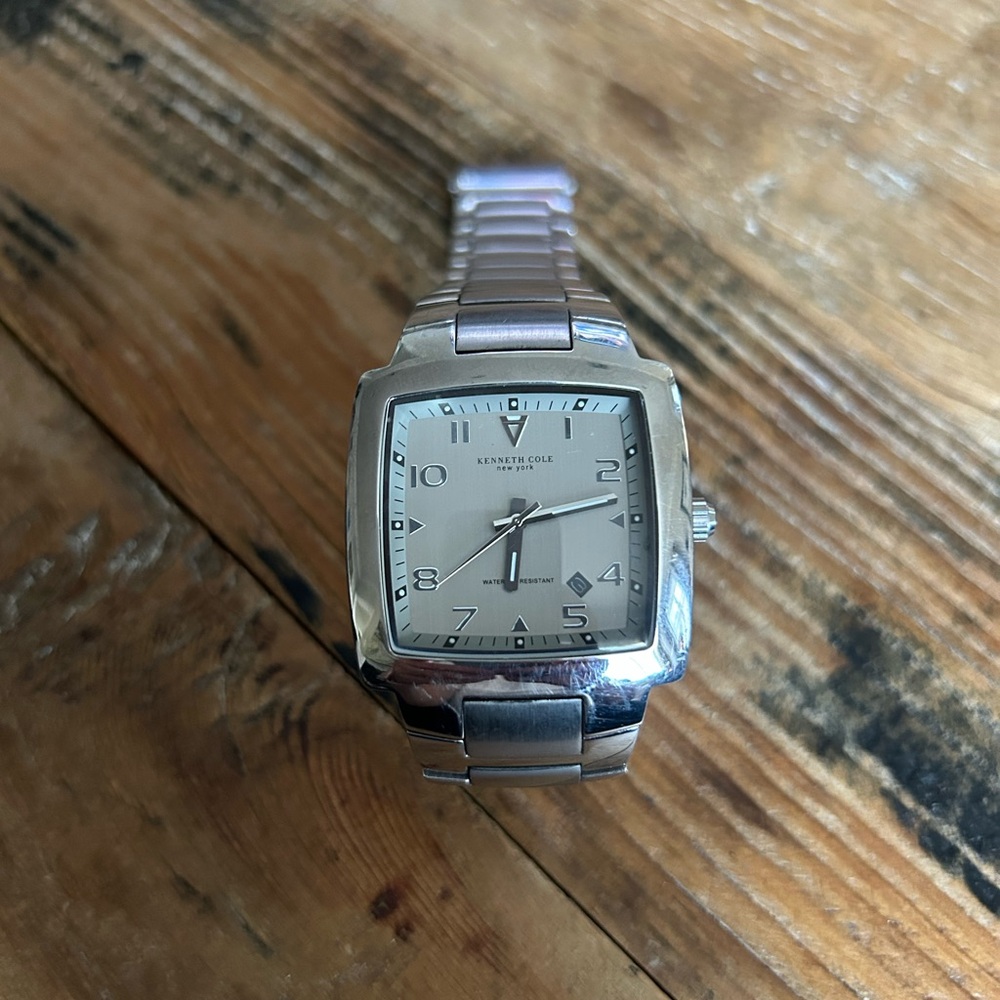 Kenneth Cole Silver Men's Watch